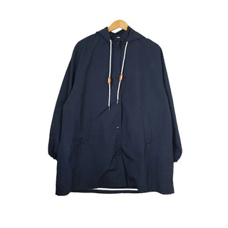 String Hooded Military Jacket Parka