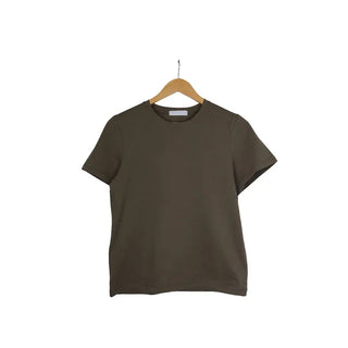 Basic plain short-sleeved T-shirt
