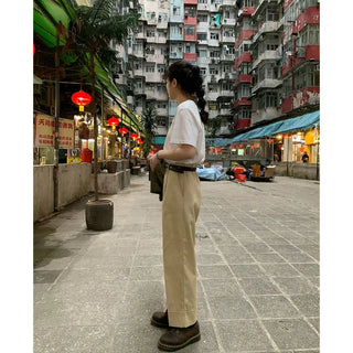 Daily U-neck short-sleeved T-shirt