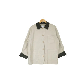 Two-tone cotton jacket