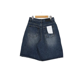 5/8 length denim pants