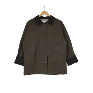 Two-tone cotton jacket