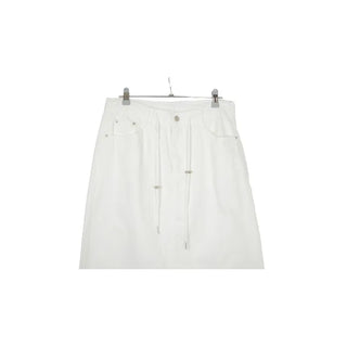 String cotton long skirt