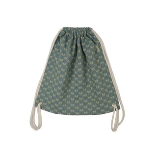 Ribbon print backpack