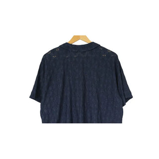 Perforated blouse