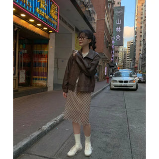 Metal point thick frame glasses