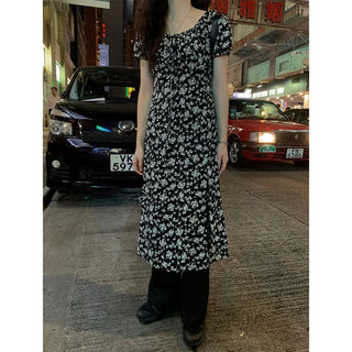 Ribbed elastic waist pants