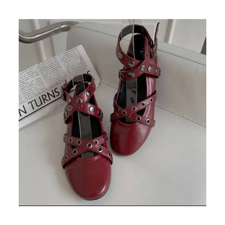 Strap loafers