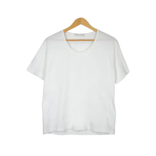 Daily U-neck short-sleeved T-shirt