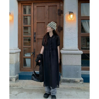 Oversized linen jacket