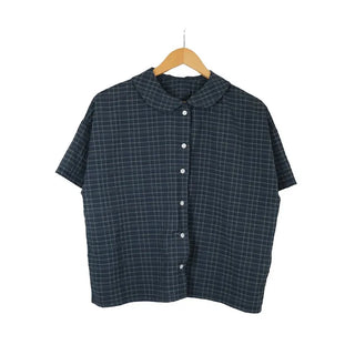 Linen check shirt