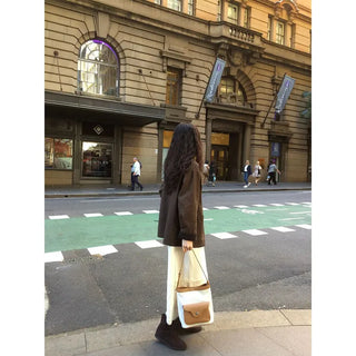 Two-tone cotton jacket