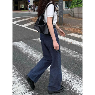 Synthetic leather platform loafers
