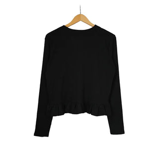 Pleated panty cardigan