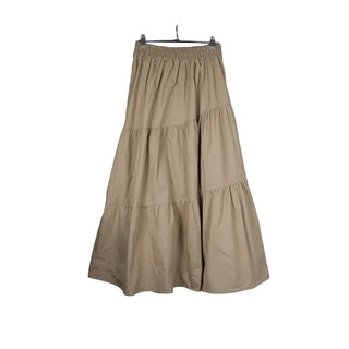 Tiered long skirt