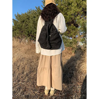Tiered long skirt