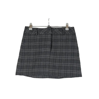 Checkered mini skirt