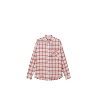 Oversized check shirt
