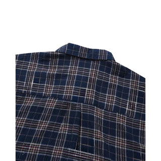 Oversized check shirt