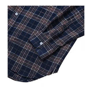 Oversized check shirt