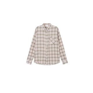 Oversized check shirt