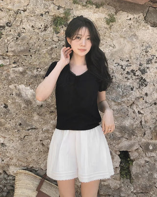 Ribbon Lace Summer Knit