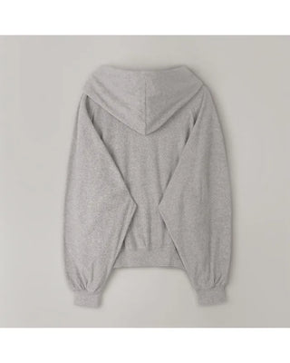 Soft towel hooded parka & training pants set