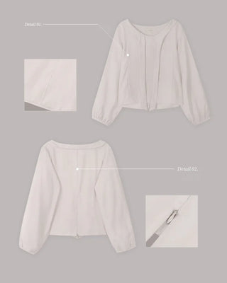 Standard tie blouse