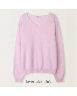 Slim Heart V-Neck Knit