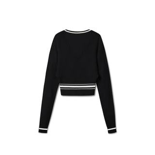 Lacquer Black Newport Resort Knitwear