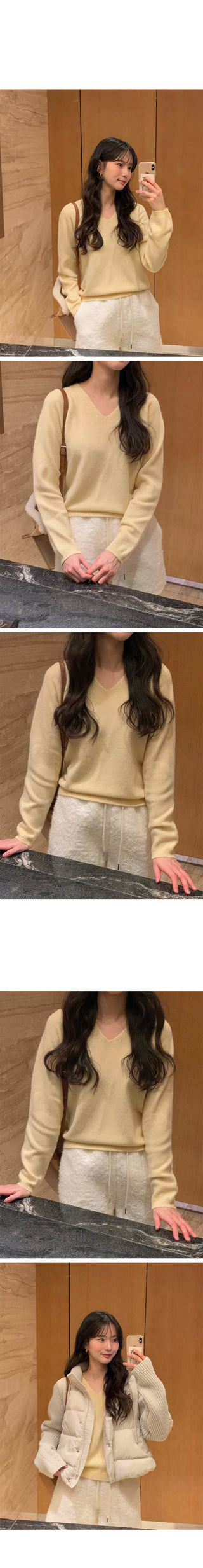 (3 colors) Boat neck loose fit knit