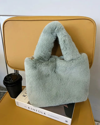 Fluffy fur mini bag (6 colors)