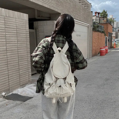 Daily bag nylon/crinkly pink backpack & rucksack