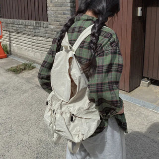Daily bag nylon/crinkly pink backpack & rucksack