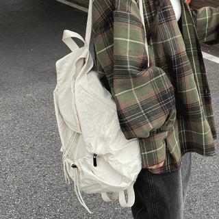 Daily bag nylon/crinkly pink backpack & rucksack