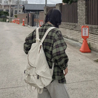 Daily bag nylon/crinkly pink backpack & rucksack