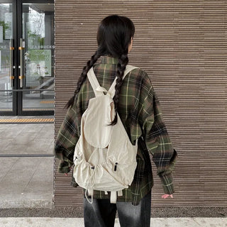 Daily bag nylon/crinkly pink backpack & rucksack