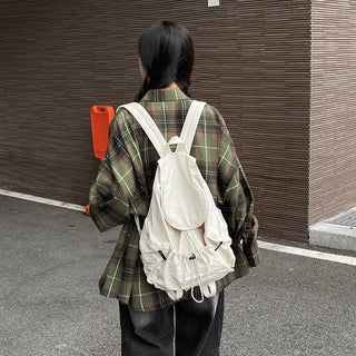 Daily bag nylon/crinkly pink backpack & rucksack