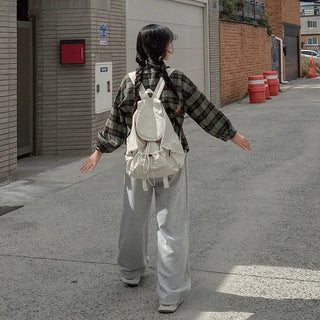 Daily bag nylon/crinkly pink backpack & rucksack
