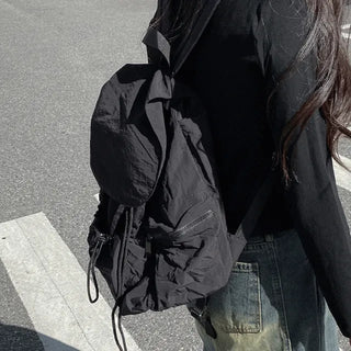 Daily bag nylon/crinkly pink backpack & rucksack