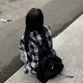 Autumn long-sleeved oversized pink shirt