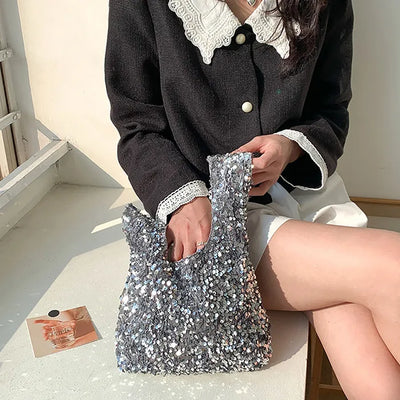 Sequin Mini Tote Bag (3 colors)