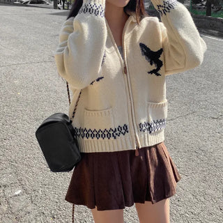 A-line mini pleated skort