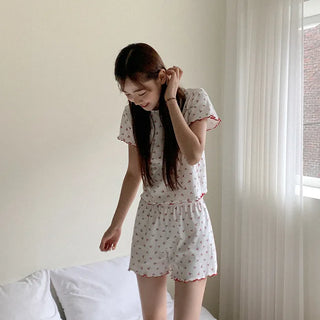 Cotton Cherry Pajama Set
