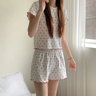Cotton Cherry Pajama Set