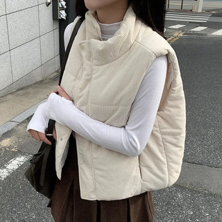 Half-neck long-sleeved T-shirt