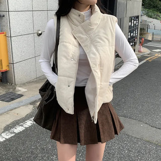 Half-neck long-sleeved T-shirt
