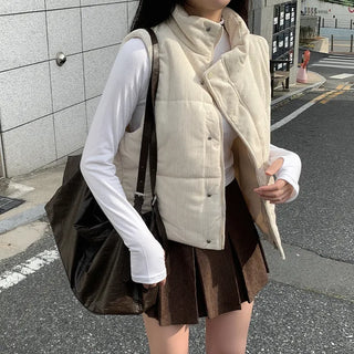 Half-neck long-sleeved T-shirt