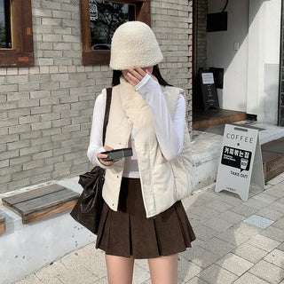 Half-neck long-sleeved T-shirt