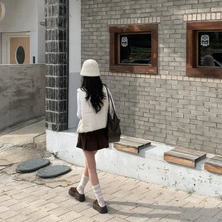 Half-neck long-sleeved T-shirt